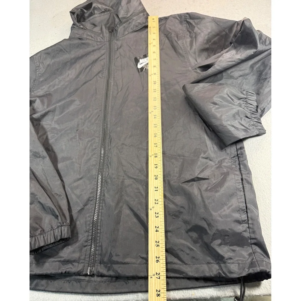 Nike Mens Windrunner Hooded Windbreaker Jacket Black AR2608-011 Large